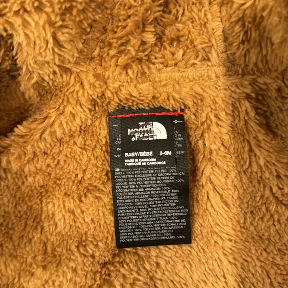 The North Face Baby Reversible Mount Chimbo Full Zip Hooded Periwinkle 3-6 month